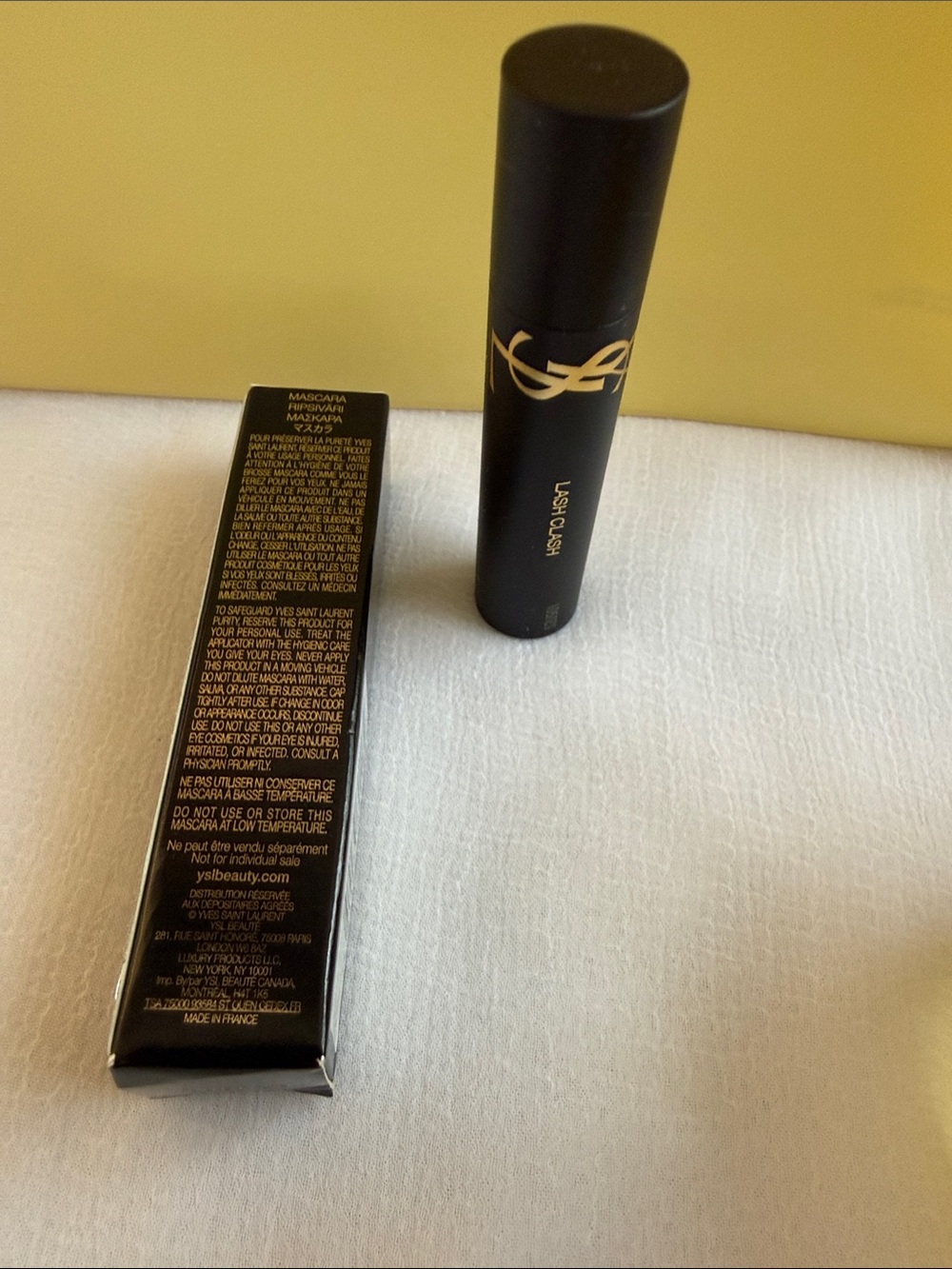 Yves Saint Laurent Lash Clash Mascara — Black & Gold Packaging - Picture 4 of 6